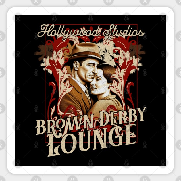 Hollywood Studios Brown Derby Lounge Bar and Drinks Sticker by Joaddo